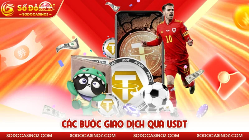 Các bước giao dịch qua USDT