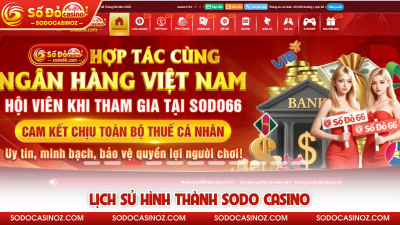 Lịch sử hình thành SODO CASINO