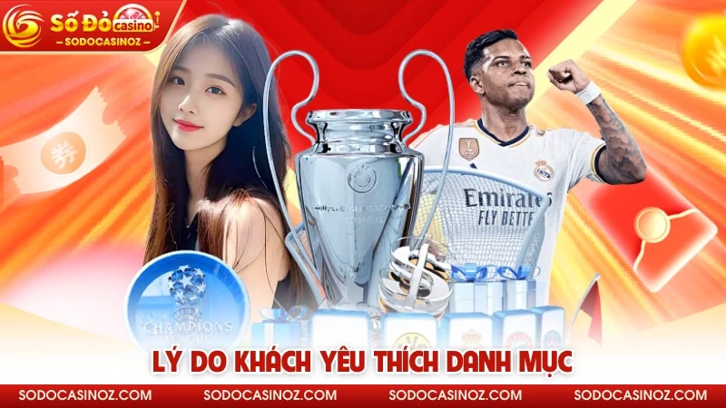 Lý do khách yêu thích danh mục