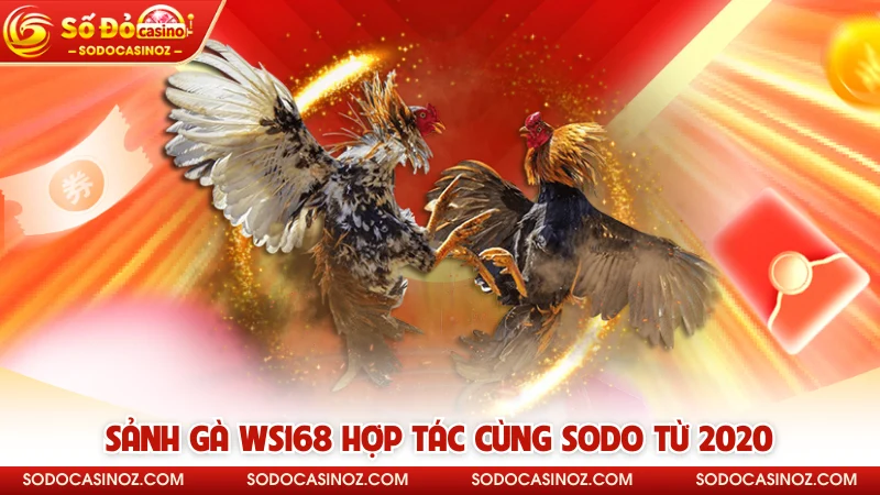 Sảnh gà WS168 hợp tác cùng SODO từ 2020